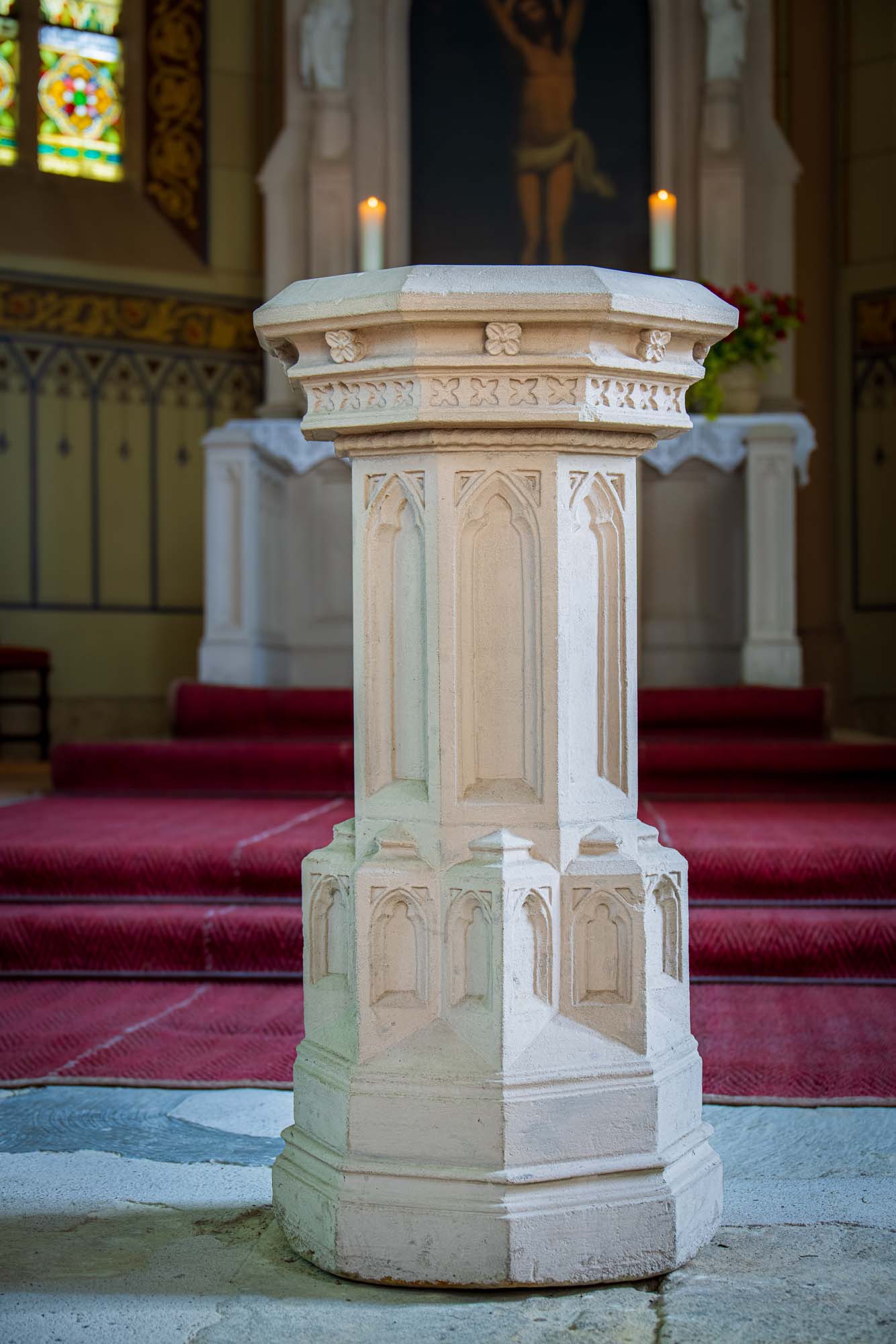 Taufbecken Kirche: Königsee Zum Lobe Gottes