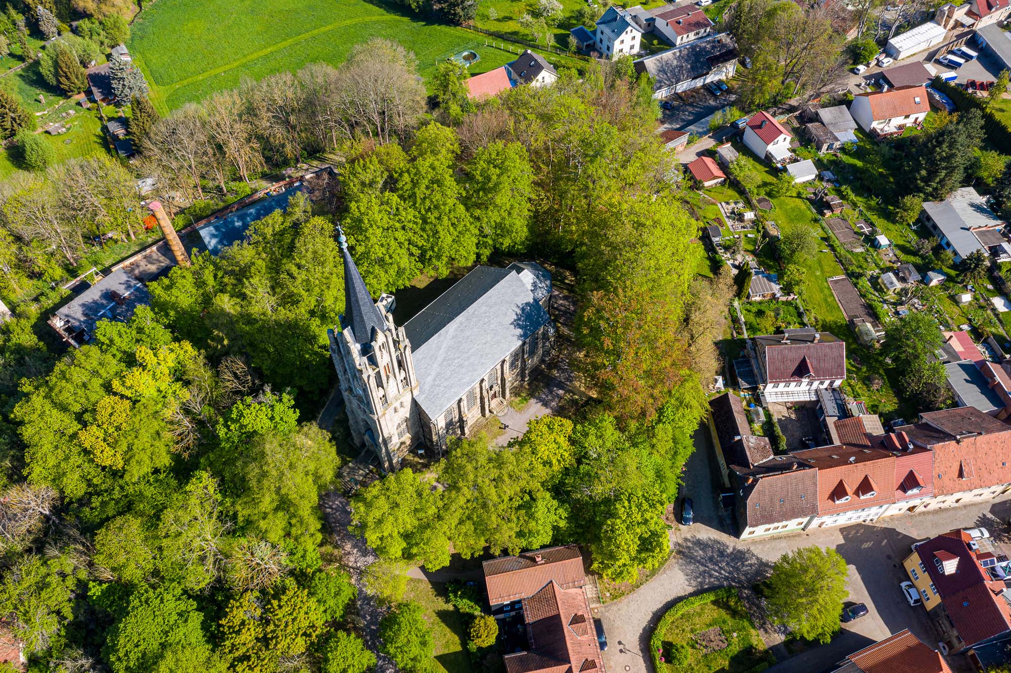 Königsee Kirche: Zum Lobe Gottes Drohne